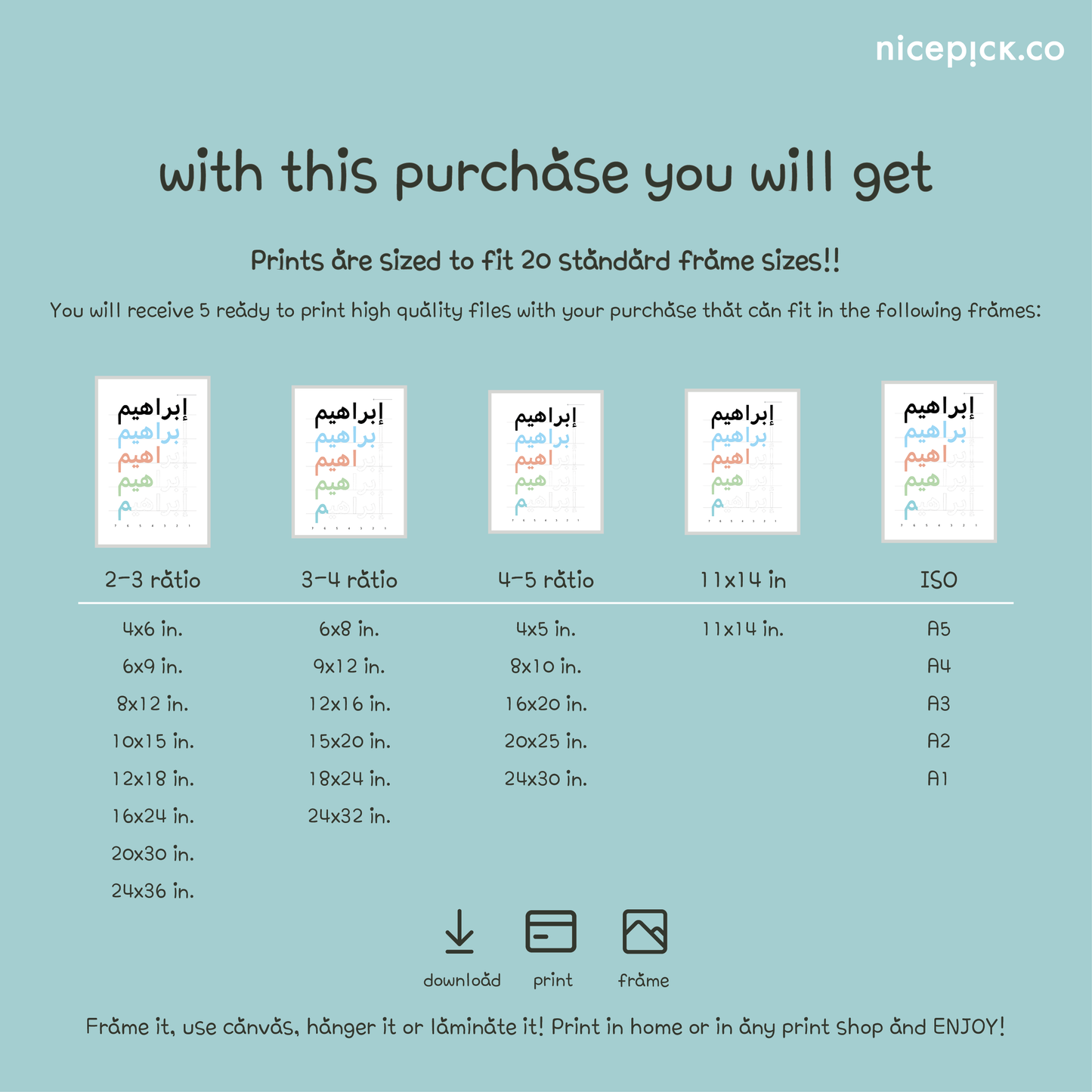 Bilingual name tracing worksheets for children in English and Arabic, printable handwriting practice pages, personalized educational digital download