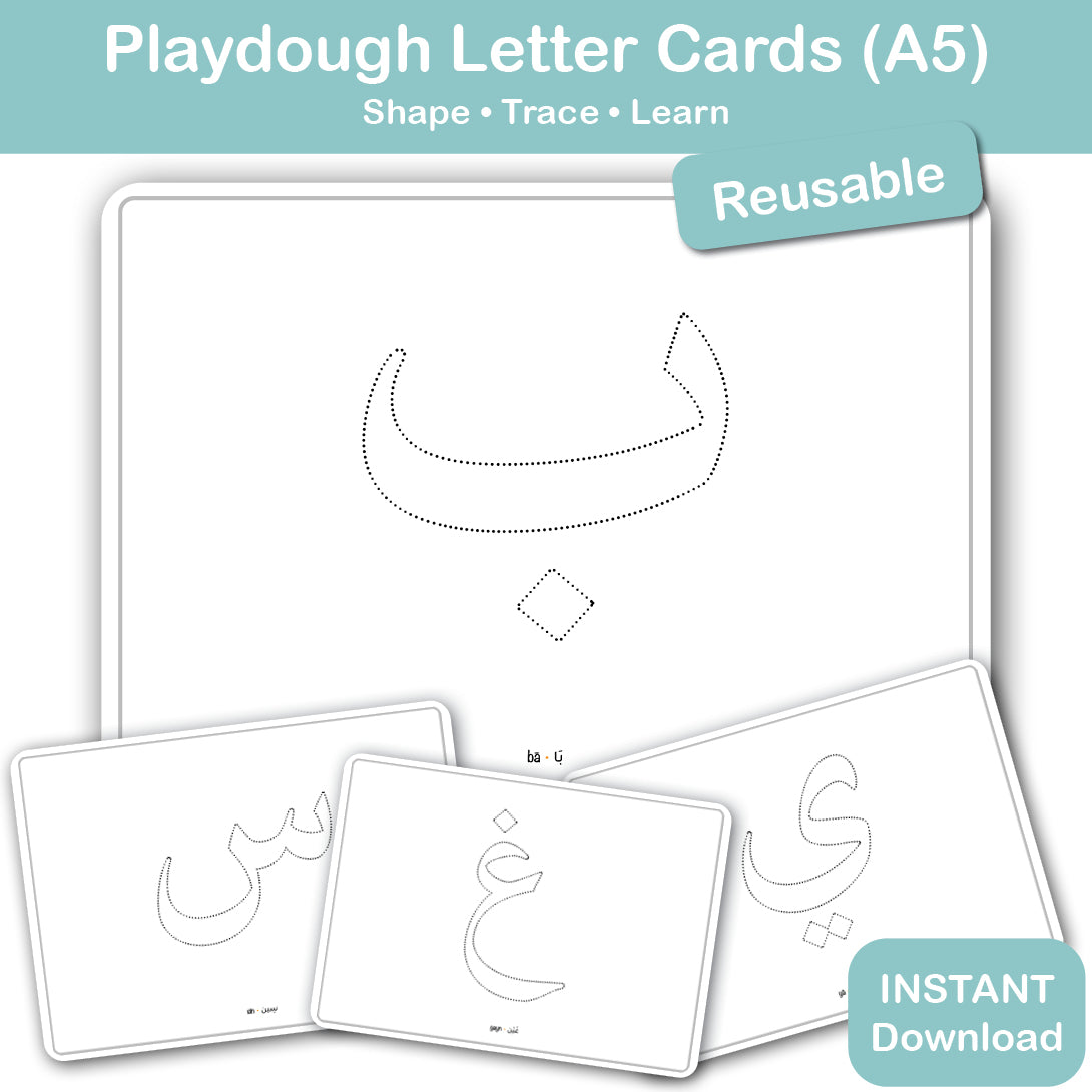arabic learning printable hands on activity