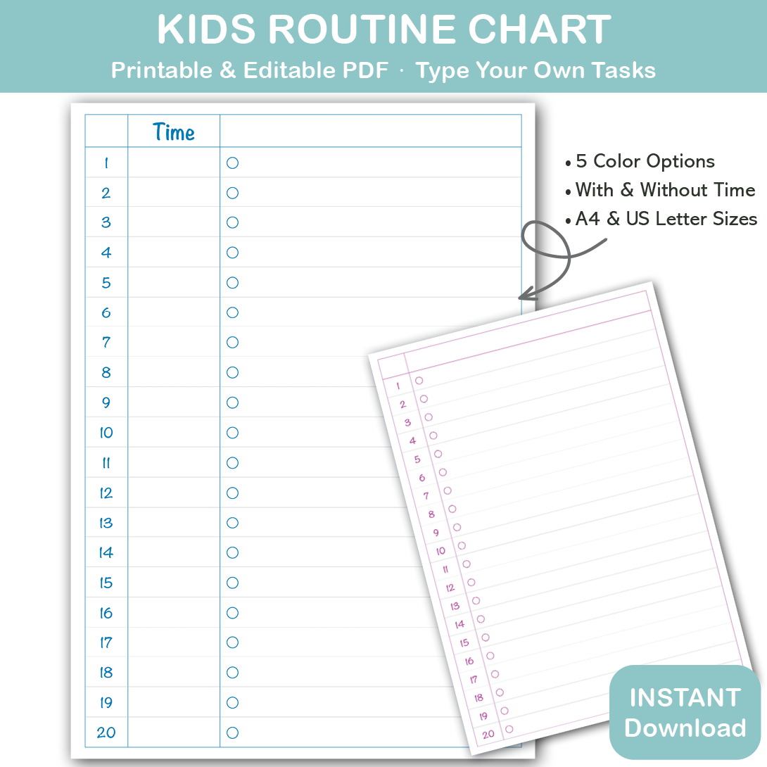 reward punch cards printable multi language kids
