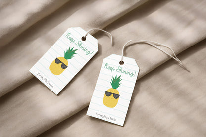 bright summer gift tag printable for end of year classroom gifts and student treats