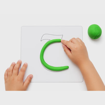 Arabic Alphabet Playdough Cards Printable (A5 Tracing Cards)